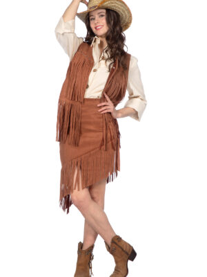 Cowgirl set bruin