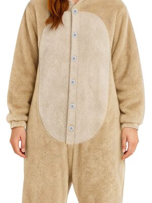 LULU MONSTER PYJAMA BEIGE
