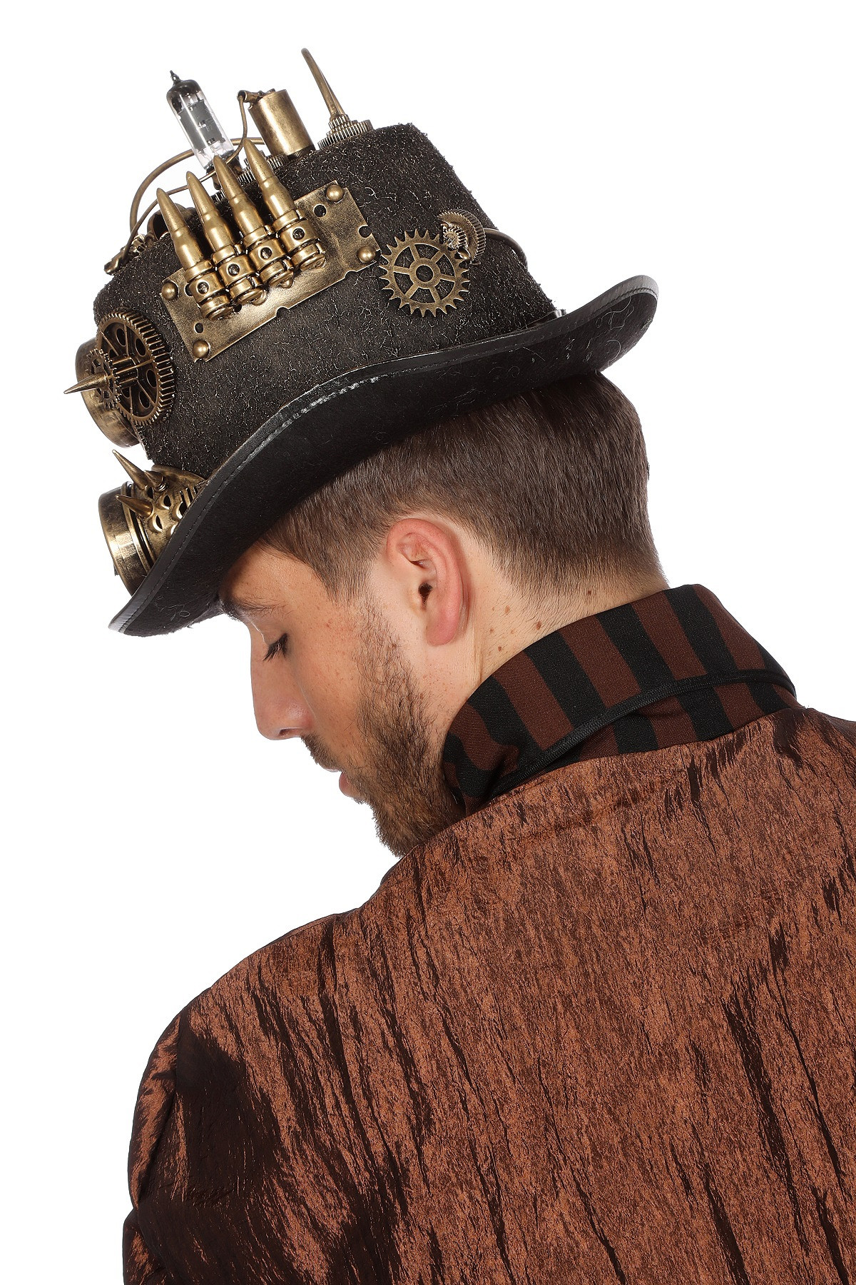 Hoed steampunk met licht - Afbeelding 3