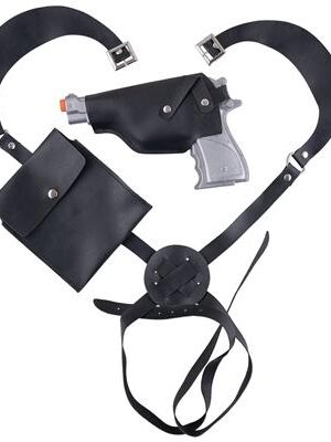 Schouderholster met pistool
