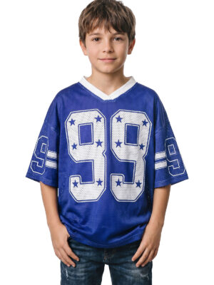 IJshockey shirt (oversized) - kleur blauw