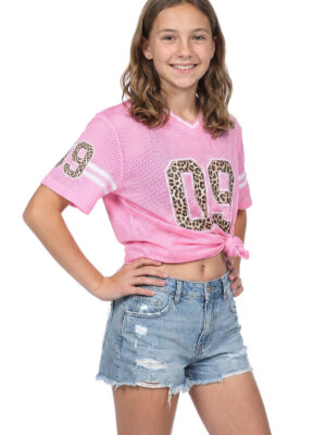 IJshockey shirt (oversized) - kleur roze