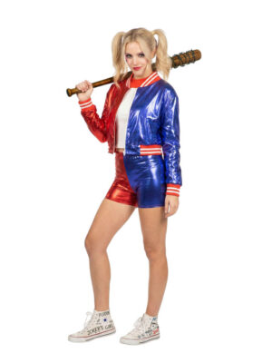 Harlekijn clown bad girl outfit