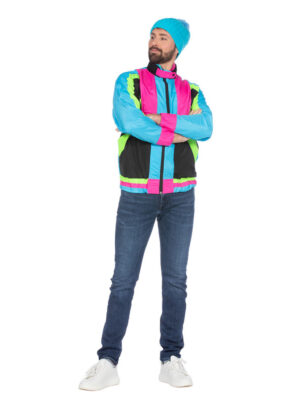 Trainingsvest zwart/neon