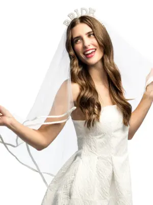 Diadeem 'Bride' met sluier