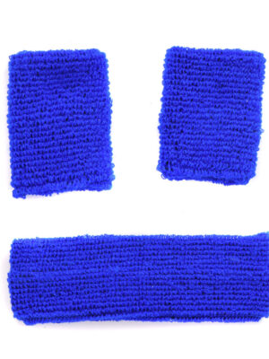 Zweet en hoofdbandjes - Blauw